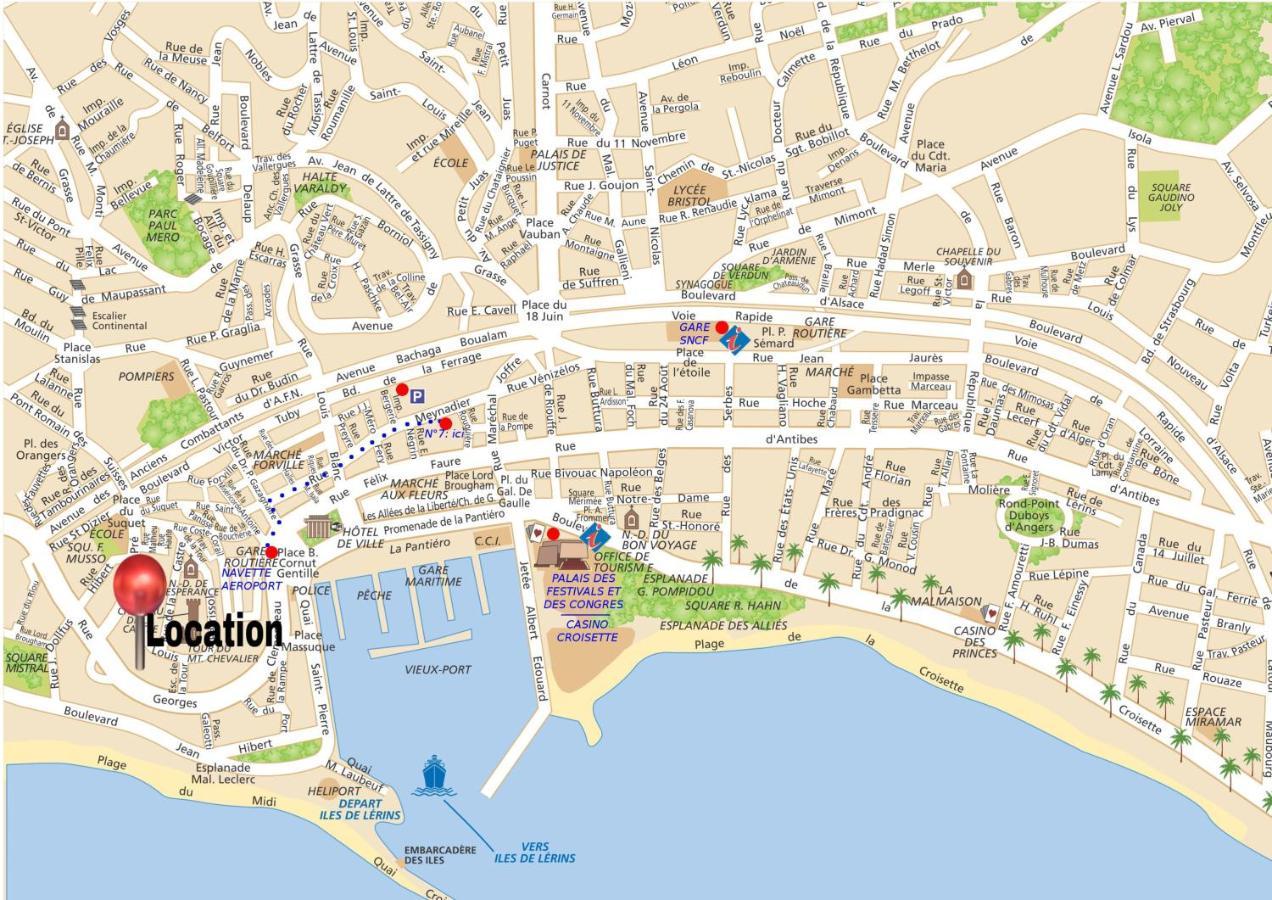 Maisonnette Studio Bas Suquet, Proche Plage Et Palais Cannes Exterior photo